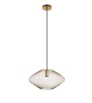 MDC Lampa wisząca ALAN złoty Ø37cm 1xE27 580201001