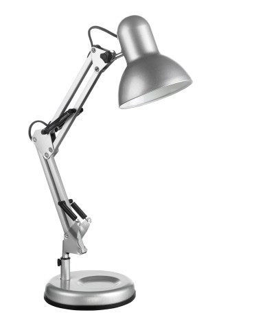 MDC Lampa stołowa VERA srebrny 1xE27 w zestawie uchwyt do blatu 577923201