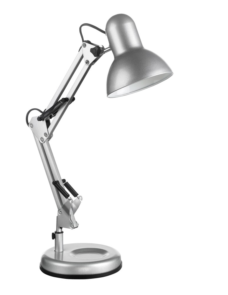 MDC Lampa stołowa VERA srebrny 1xE27 w zestawie uchwyt do blatu 577923201