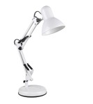 MDC Lampa stołowa VERA biały 1xE27 w zestawie uchwyt do blatu 577928001