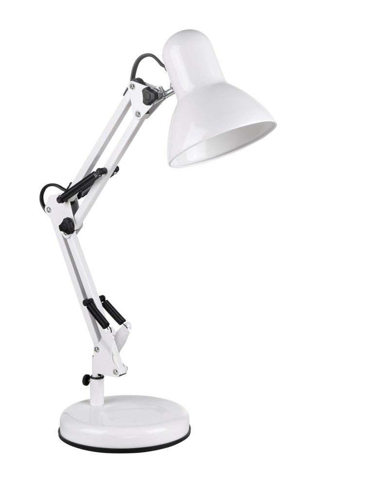 MDC Lampa stołowa VERA biały 1xE27 w zestawie uchwyt do blatu 577928001