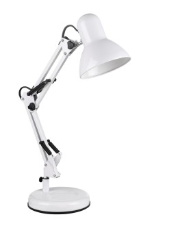 MDC Lampa stołowa VERA biały 1xE27 w zestawie uchwyt do blatu 577928001