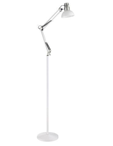 MDC Lampa podłogowa ARTIC biały mat, chrom matowy 1xE27 577948101
