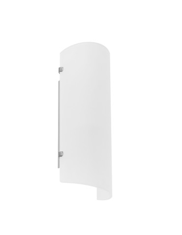 MDC Lampa ścienna BARR szkło piaskowane białe 1xE27 565503406