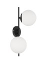 View MDC Lampa ścienna RONDO czarny mat 2xE27 15cm 578079101
