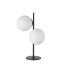 MDC Lampa stołowa RONDO czarny mat 2xE27 15cm 578059101
