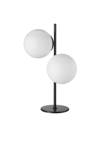 MDC Lampa stołowa RONDO czarny mat 2xE27 15cm 578059101