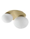 MDC Lampa sufitowa CIAO mosiądz mat 1xE27 Ø24 1xE27 Ø18 588946101