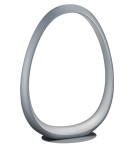 MDC Lampa stołowa RING srebrny LED 2.4W 4000K włącznik dotykowy, ściemnianie 3 tryby, akumulatorowa przenośna 573343221