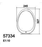 MDC Lampa stołowa RING srebrny LED 2.4W 4000K włącznik dotykowy, ściemnianie 3 tryby, akumulatorowa przenośna 573343221