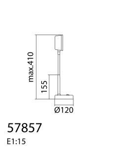 MDC Lampa stołowa NANI 5W 4000K 450lm czarny 578579102 - product 2