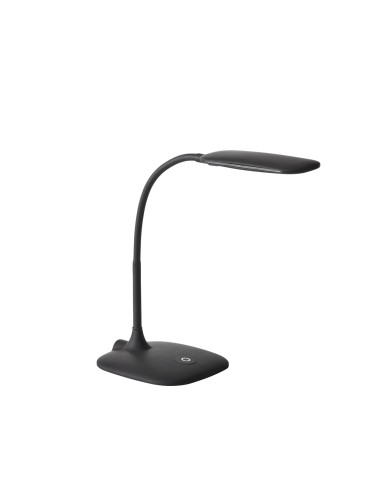 MDC Lampa stołowa BET czarny LED 6,5W 4000K 530lm ściemnianie dotykowe 3 tryby, elastyczna 575519001