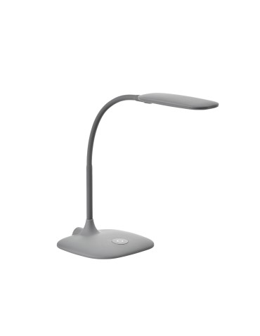 MDC Lampa stołowa BET szary LED 6,5W 4000K 530lm ściemnianie dotykowe 3 tryby, elastyczna 575513001