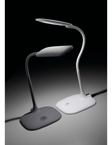 MDC Lampa stołowa BET szary LED 6,5W 4000K 530lm ściemnianie dotykowe 3 tryby, elastyczna 575513001 - product 2