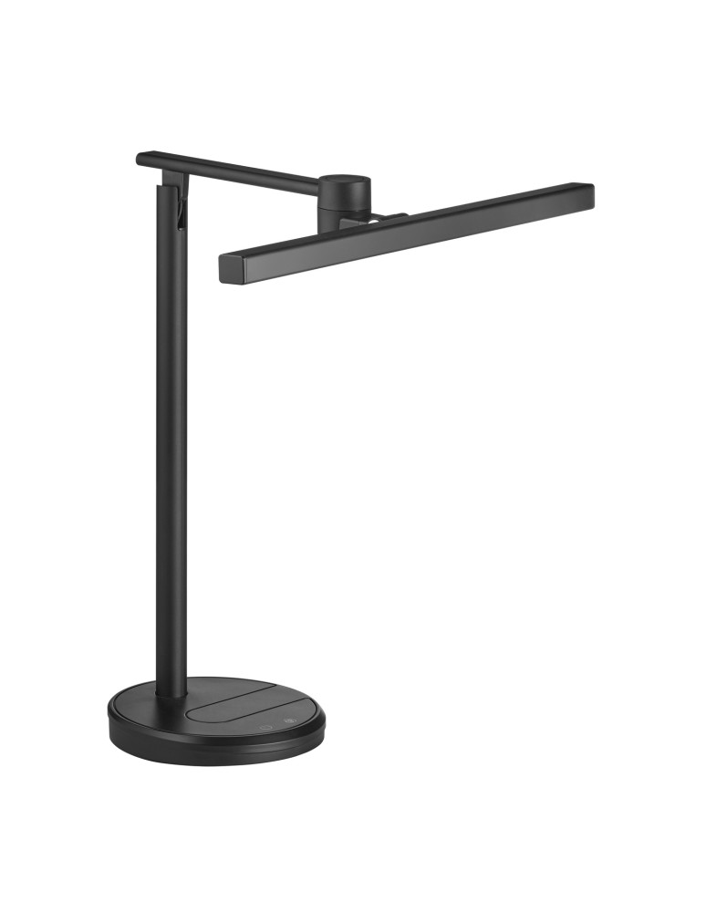 MDC Lampa stołowa RUPIT czarny 10W 600lm CCT zmienna barwa, ściemnianie, ładowarka USB 578189102