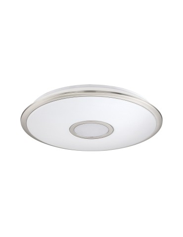 MDC Lampa sufitowa NILO ø42cm LED 30W 3000-6000K z pilotem (biały z gwiazdami, chrom matowy) 576173503
