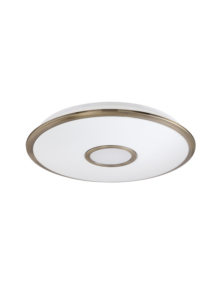 MDC Lampa sufitowa NILO ø42cm LED 30W 3000-6000K z pilotem (biały z gwiazdami, brązowy) 576174303