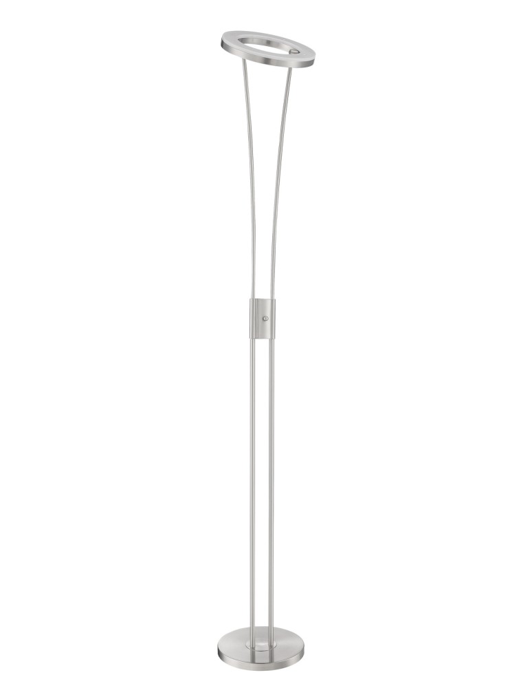 MDC Lampa podłogowa ANELLO S chrom matowy LED 30W 3000K ściemniacz 578663502