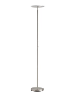 MDC Lampa podłogowa VEGA S chrom matowy 40W 3000K ściemniacz z włącznikiem 580883502