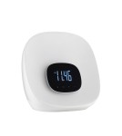 MDC Lampa stołowa z radiem RADIO LED 9W biały, zegar, zmienna barwa 2700K + RGB 578608102