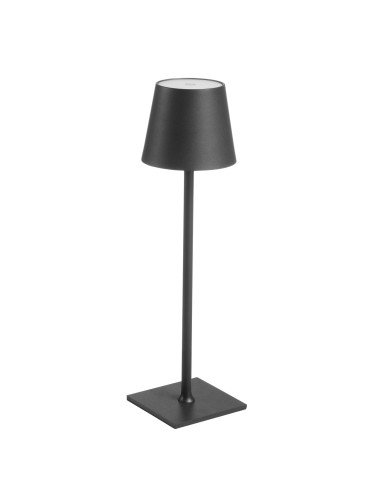 MDC Lampa stołowa PALS czarny LED 3,5W akumulatorowa przenośna, ściemnianie 577369102