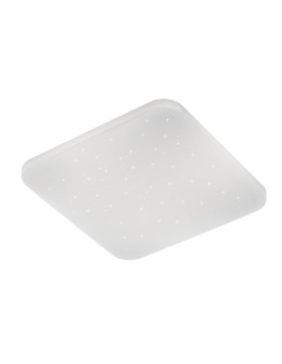 MDC Plafon ERAS LED 45W 4000K 43x43cm biały z gwiazdami 575747072