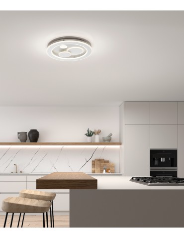 MDC Lampa sufitowa NITRI biały 45W Ø468mm CCT 3000-4000-5500K pilot, ściemnianie, zmiana barwy 588718102 - product 2