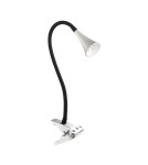 MDC Lampa stołowa CALA CLIP szary LED 3.5W 4000K ruchoma z uchwytem do blatu 575143001