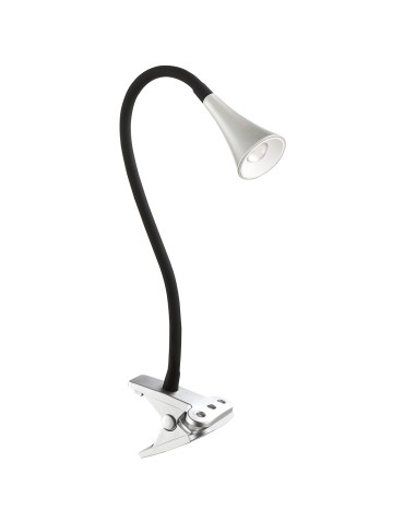 MDC Lampa stołowa CALA CLIP szary LED 3.5W 4000K ruchoma z uchwytem do blatu 575143001