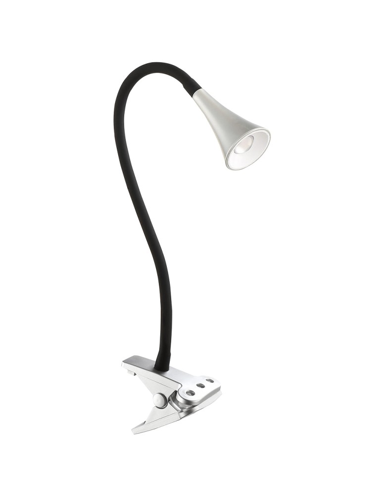 MDC Lampa stołowa CALA CLIP szary LED 3.5W 4000K ruchoma z uchwytem do blatu 575143001