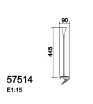 MDC Lampa stołowa CALA CLIP biały LED 3.5W 4000K ruchoma z uchwytem do blatu 575148001