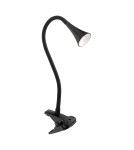 MDC Lampa stołowa CALA CLIP czarny LED 3.5W 4000K ruchoma z uchwytem do blatu 575149001