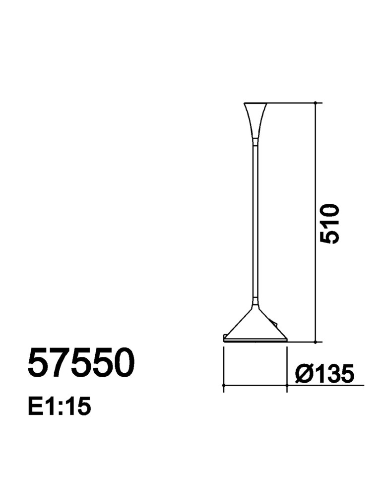 MDC Lampa stołowa CALA szary LED 3.5W 4000K ruchoma 575503001