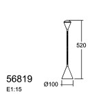 MDC Lampa stołowa GLOBE srebrny LED 3,2W 3000K 240lm, giętka 568193044