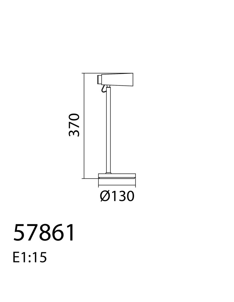 MDC Lampa stołowa MICRO 5W czarny, zmienna barwa 3000K-5500K, ładowarka indukcyjna, ściemnianie 3 stopniowe 578619102
