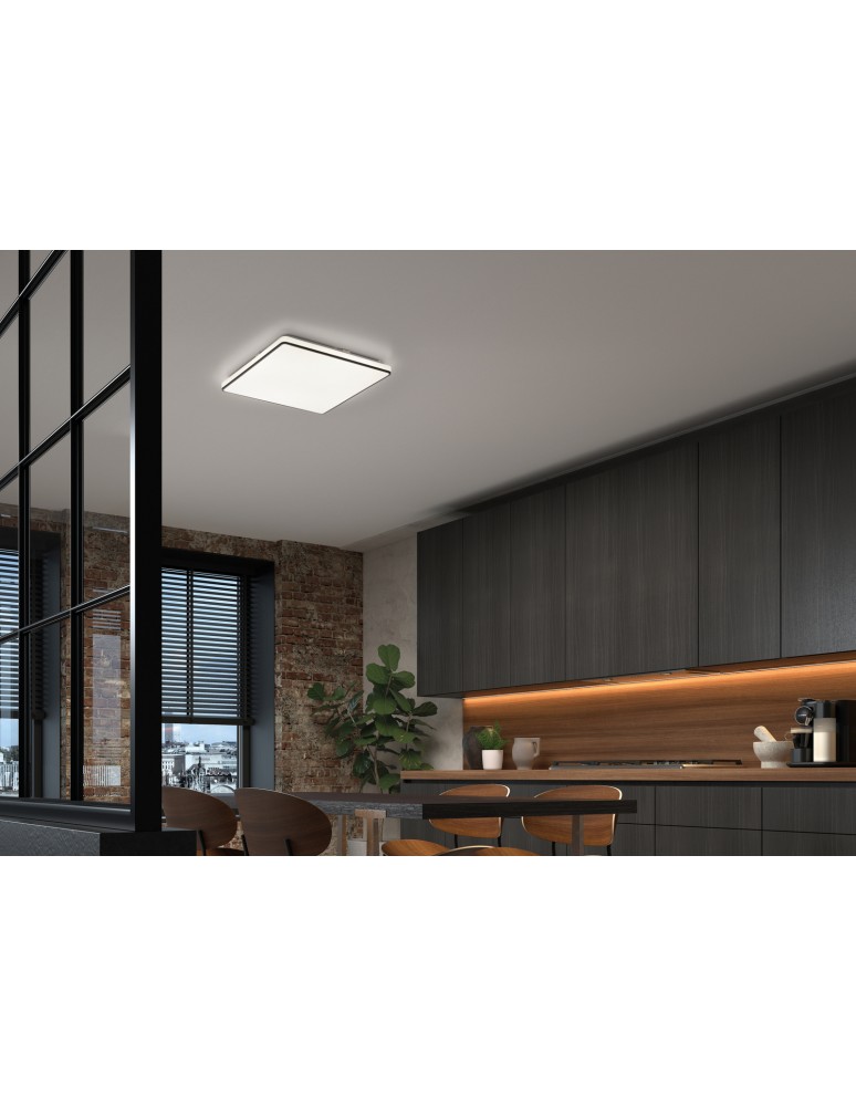 MDC Lampa sufitowa CORA czarny 36W 37x37 3000K 3300lm 588869109