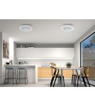 MDC Lampa sufitowa NIKO biały LED 50W 4500lm ø48cm CCT 3000-5700K, pilot, timer, tryb nocny, ściemnianie 579086802
