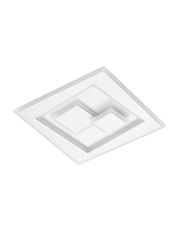 MDC Lampa sufitowa TALI biały 60W 52x52cm CCT 3000-4000-5500K pilot, ściemnianie, zmiana barwy 588738102