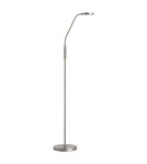 MDC Lampa podłogowa ARO R chrom matowy LED 7W CCT 2700K-3500K-4000K, ściemnianie 589783502
