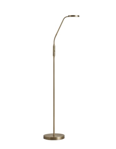 MDC Lampa podłogowa ARO R mosiądz antyczny LED 7W CCT 2700K-3500K-4000K, ściemnianie 589784302