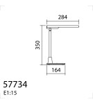 MDC Lampa stołowa ARAN biały LED 6W 530lm 4000K ściemnianie 3 stopniowe 577348102