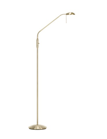 MDC Lampa podłogowa DYLE mosiądz antyczny LED 6W 3000K 500lm 569614425
