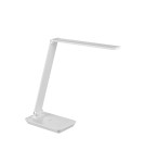 MDC Lampa stołowa SUSI biały 10W CCT 3000-6500K sterowanie dotykowe, ściemnianie, ładowarka indukcyjna i USB 579808102