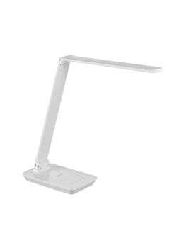 MDC Lampa stołowa SUSI biały 10W CCT 3000-6500K sterowanie dotykowe, ściemnianie, ładowarka indukcyjna i USB 579808102