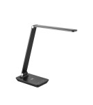 MDC Lampa stołowa SUSI czarny 10W CCT 3000-6500K sterowanie dotykowe, ściemnianie, ładowarka indukcyjna i USB 579809102