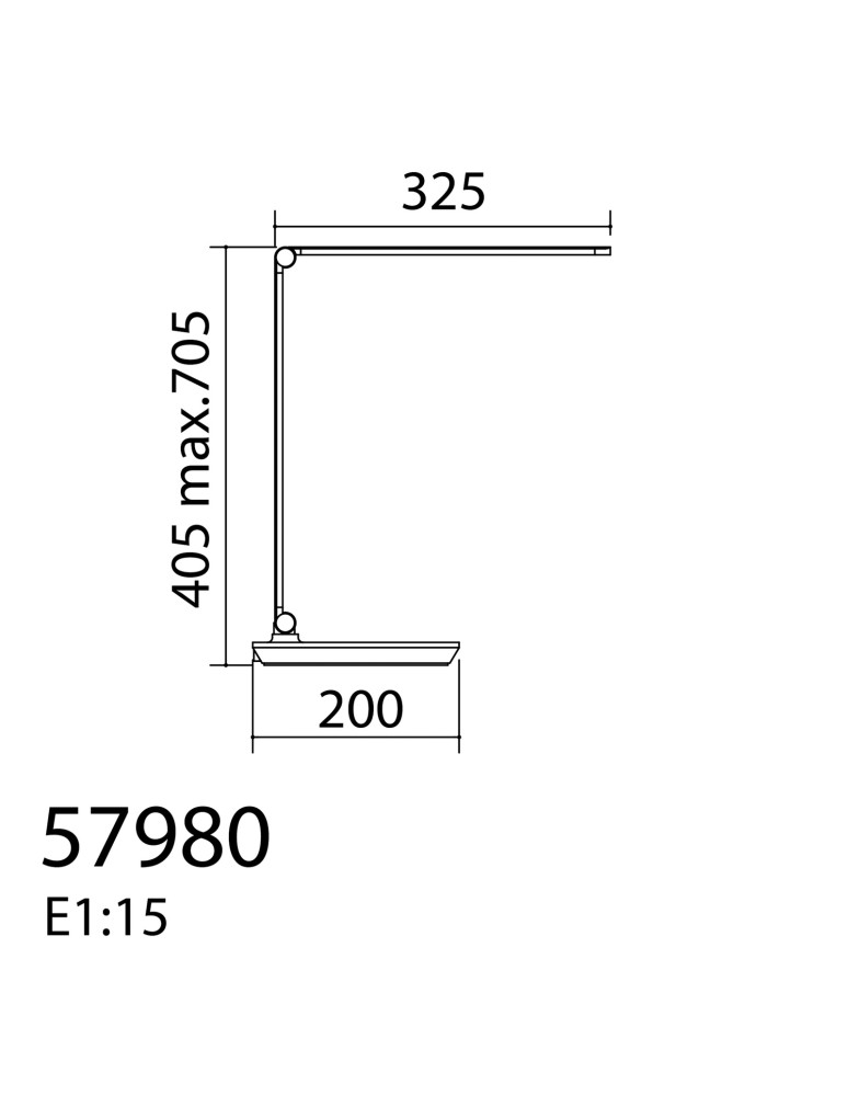 MDC Lampa stołowa SUSI czarny 10W CCT 3000-6500K sterowanie dotykowe, ściemnianie, ładowarka indukcyjna i USB 579809102