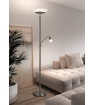 MDC Lampa podłogowa SARA chrom matowy 2xE27 +1xE14 579303501