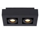 Ceiling luminaires for replaceable light source - Lucide XIRAX Ceiling 2xGU10 black 09119/11/30 - product 12