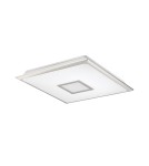MDC Lampa sufitowa NILA 47x47cm LED 40W 3000-6000K z pilotem (biały z gwiazdami, chrom matowy) 573693503