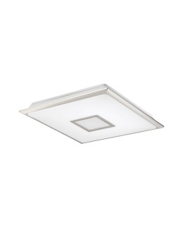 MDC Lampa sufitowa NILA 47x47cm LED 40W 3000-6000K z pilotem (biały z gwiazdami, chrom matowy) 573693503